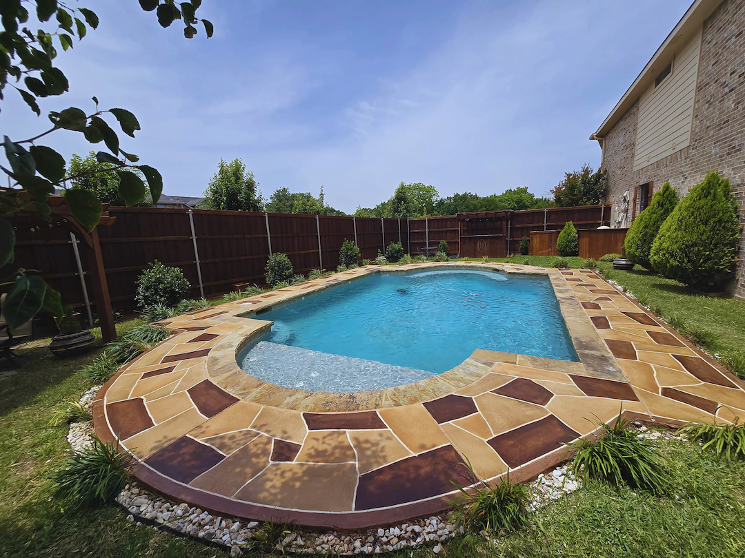 Stonecoat Concrete Overlay Projects Around DFW 